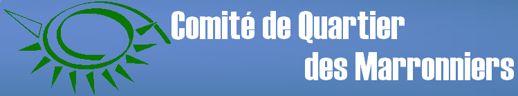 COMITÉ DES INTÉRÊTS DE QUARTIER   R des Marronniers Rte de Générac